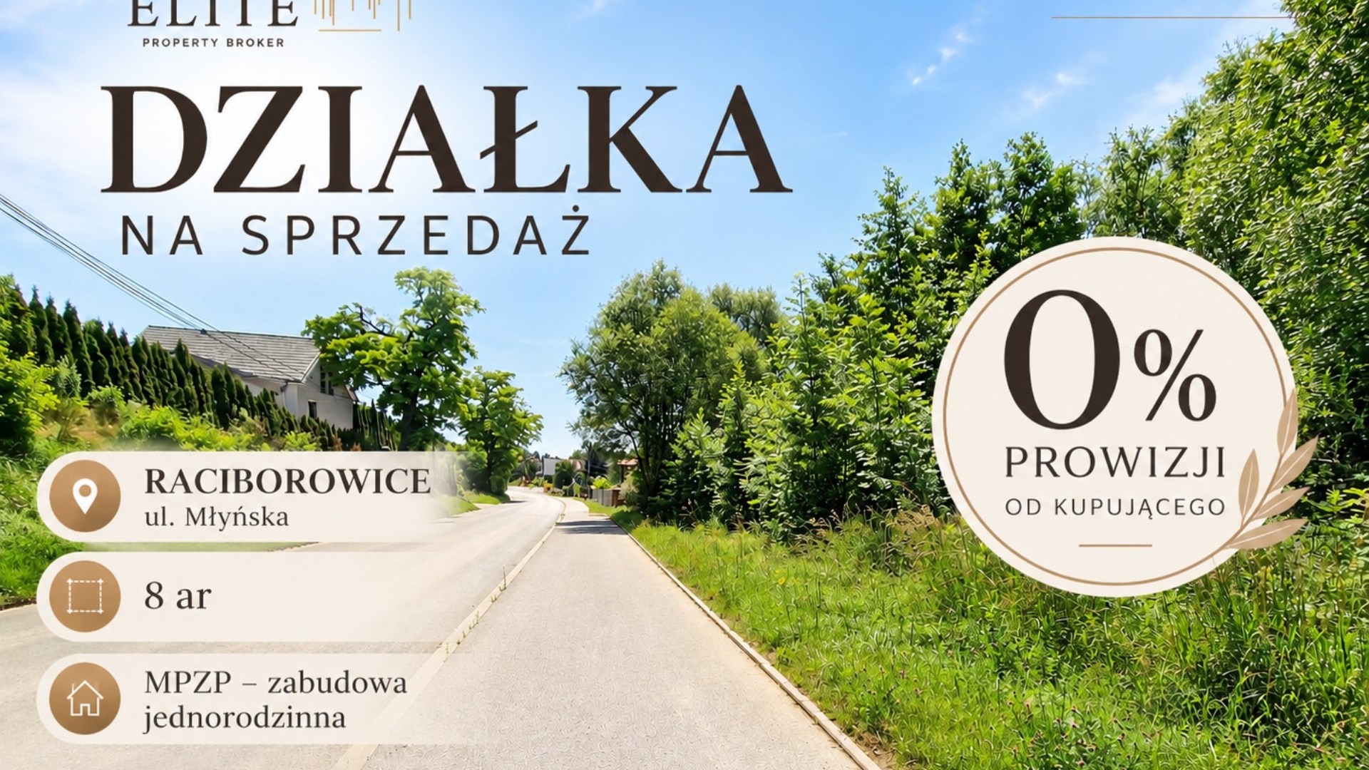 Działka na sprzedaż