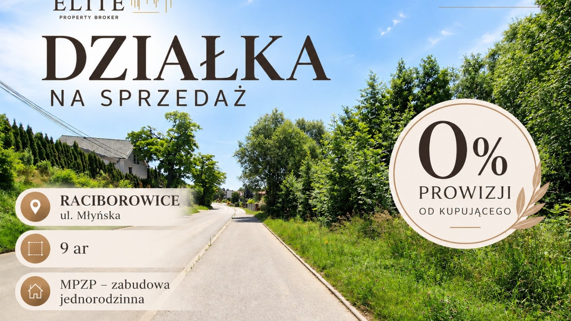 Działka na sprzedaż